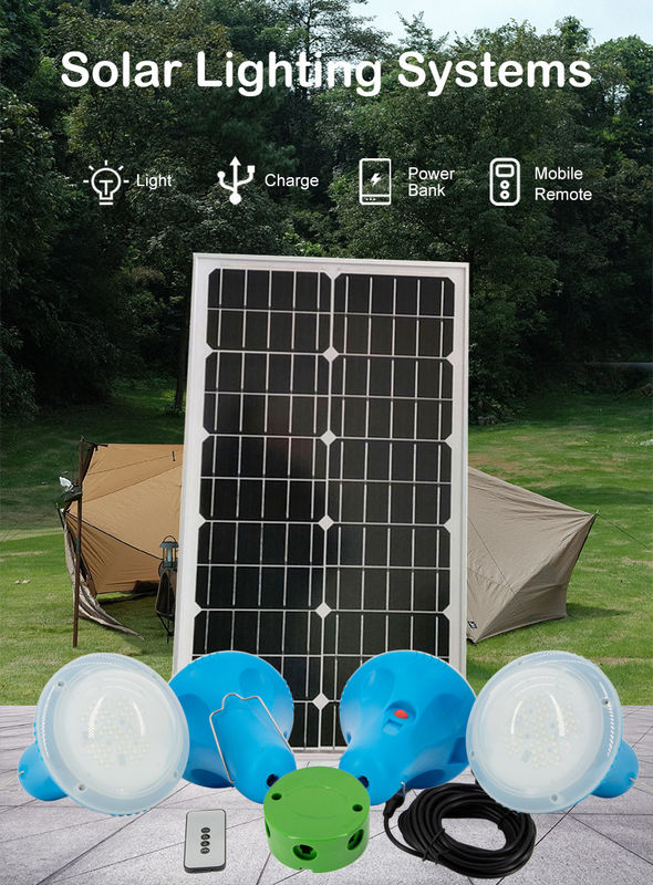Orange Garden Ev Dış Atmosfer için Güneş Enerjisi Işıkları 30W Güneş Paneli