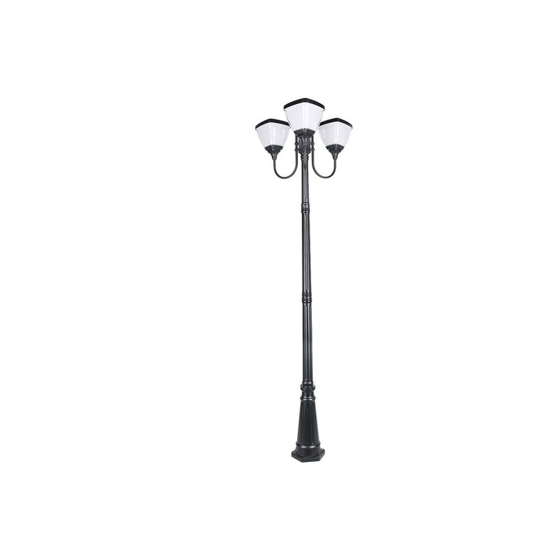 Açık Ip65 Tüm Watt Güneş Sokak Lambası Döküm Alüminyum 30lamp Boncuk Yüksek Güç