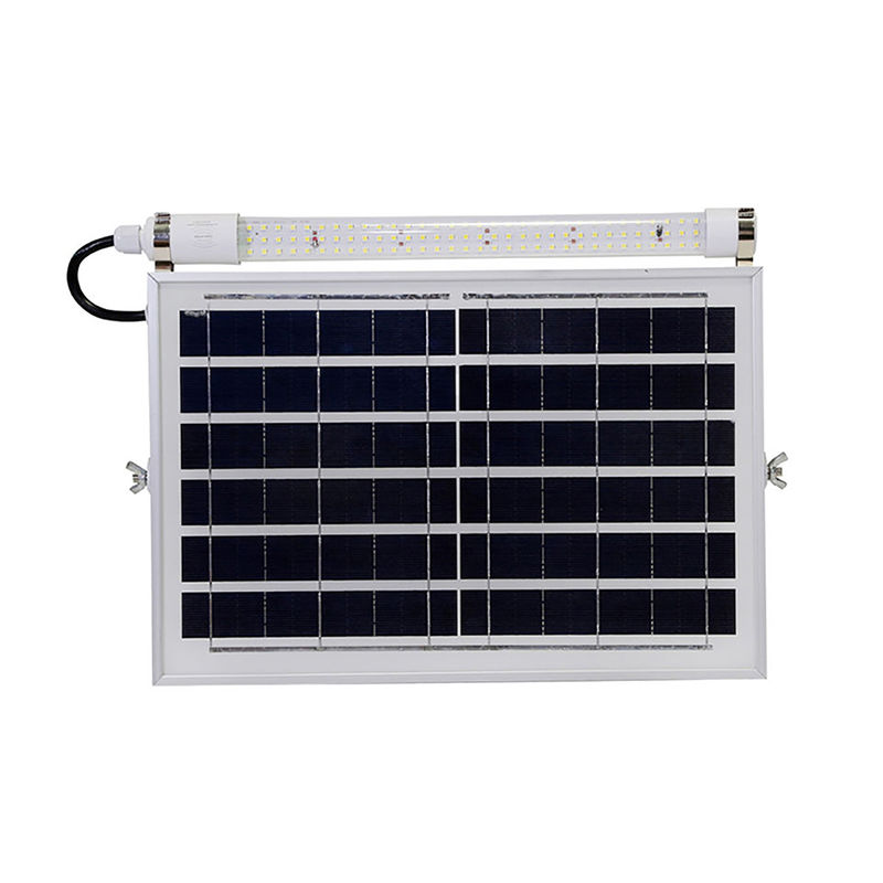 Uzaktan Kumandalı Solar Floresan Lamba 60W Dış Mekan Garde Tüpü Düğmeyle Kontrol Edilir