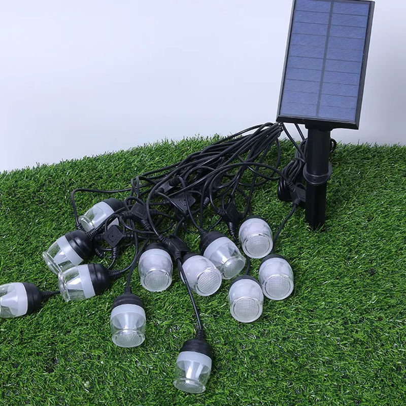 Vintage Ampuller Solar Açık Dize Işıklar Ticari Su Geçirmez Dekoratif Veranda Led