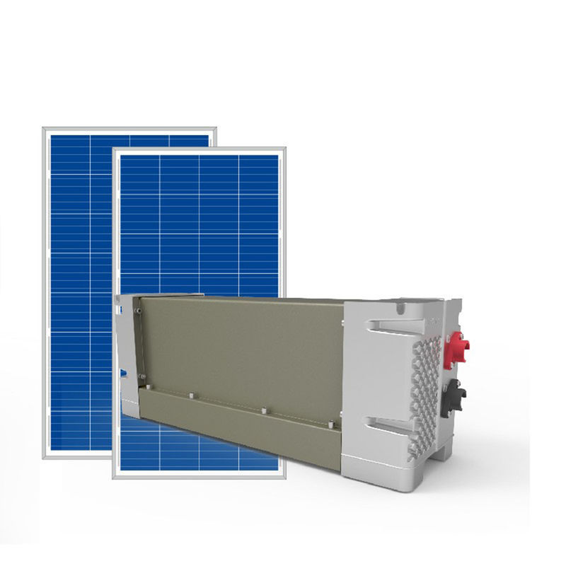 Panelli Off Grid Güneş Enerjisi Sistemi Kitleri Lityum Pil Paketi ile Tamamlanmış Set