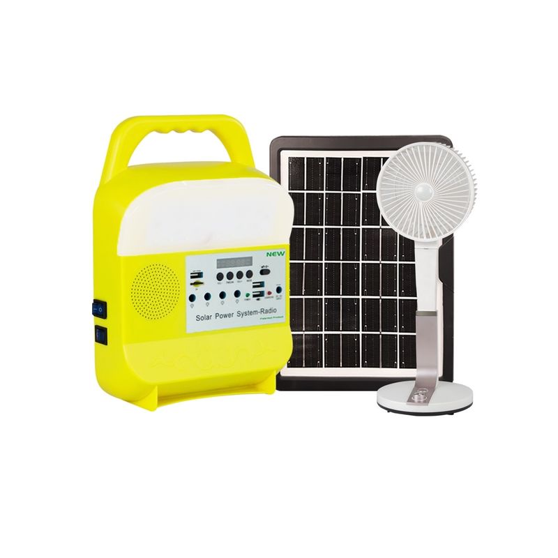 Ev Enerji Üretimi İçin 5W Komple Kapalı Izgara Solar Taşınabilir Led Aydınlatma