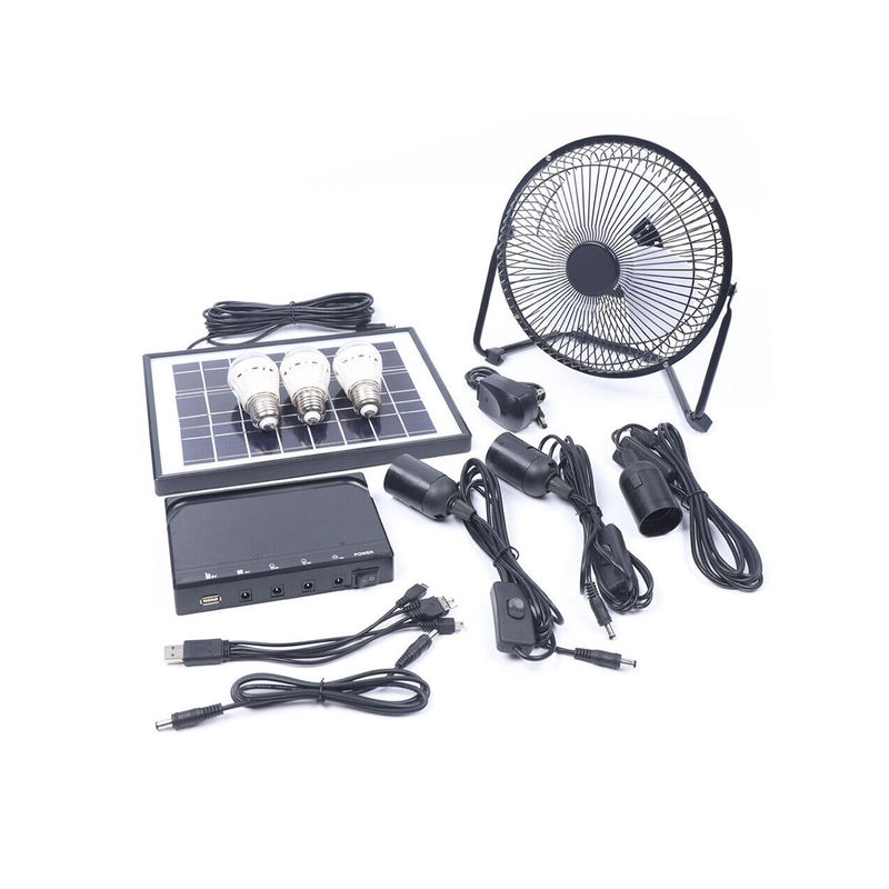 Güneş Aydınlatma Sistemi 12 V LED Işık 8 