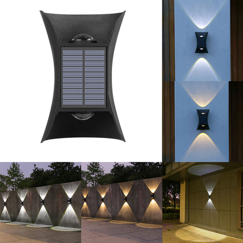 5V / 70ma Solar LED Duvar Işıkları Lamba İç Mekan İçin Dış Mekan Armatürü