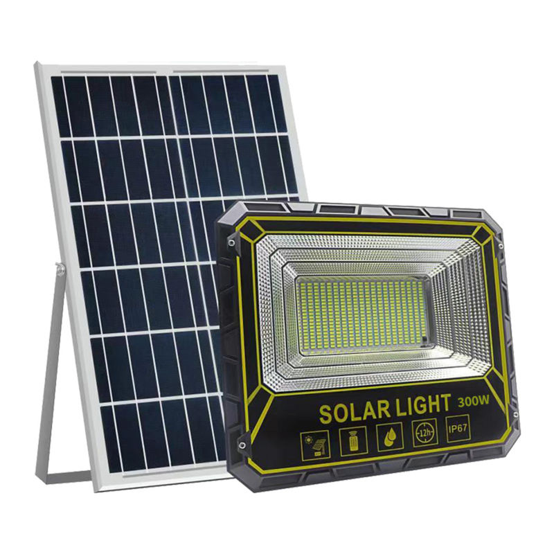 300W 600W Solar Duvar Sel Işık Açık Sensör Su Geçirmez Bahçe Led DC 6V