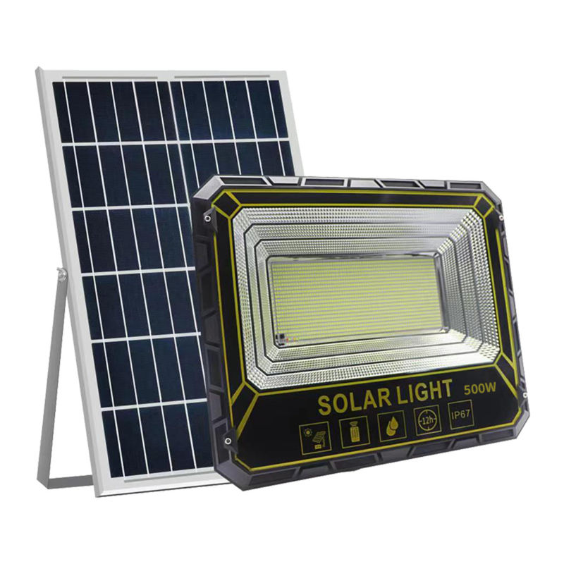 300W 600W Solar Duvar Sel Işık Açık Sensör Su Geçirmez Bahçe Led DC 6V