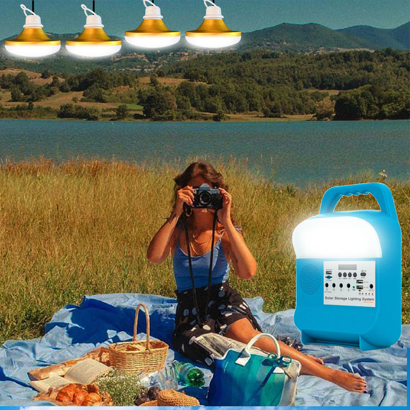 45W güneş paneli IP65 Solar LED Ev Aydınlatması ABS Malzeme -20℃-60℃ Çalışma Sıcaklığı Taşınabilir Güç İstasyonları Solar