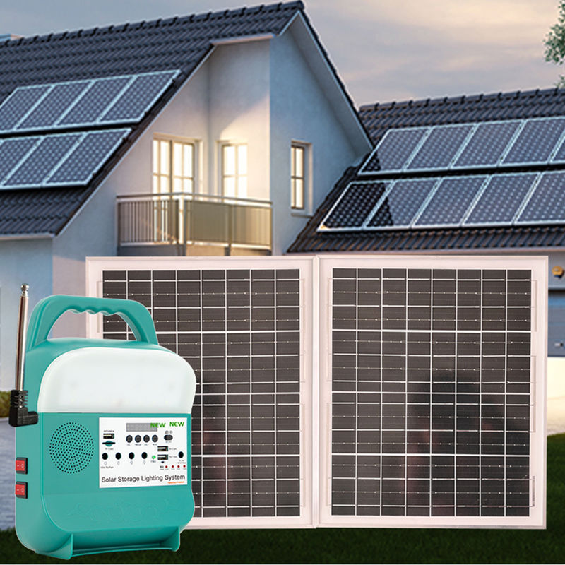 Ev Kullanımı İçin 32W 16V Güneş Işığı Kitleri Güneş Enerjili Peri Işıkları SRE-816