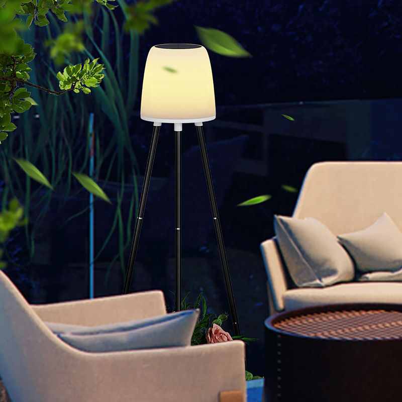 4PCS/CTN Güneş enerjisi ile çalışan dekoratif peyzaj lambaları 27Pcs LED açık hava lambaları