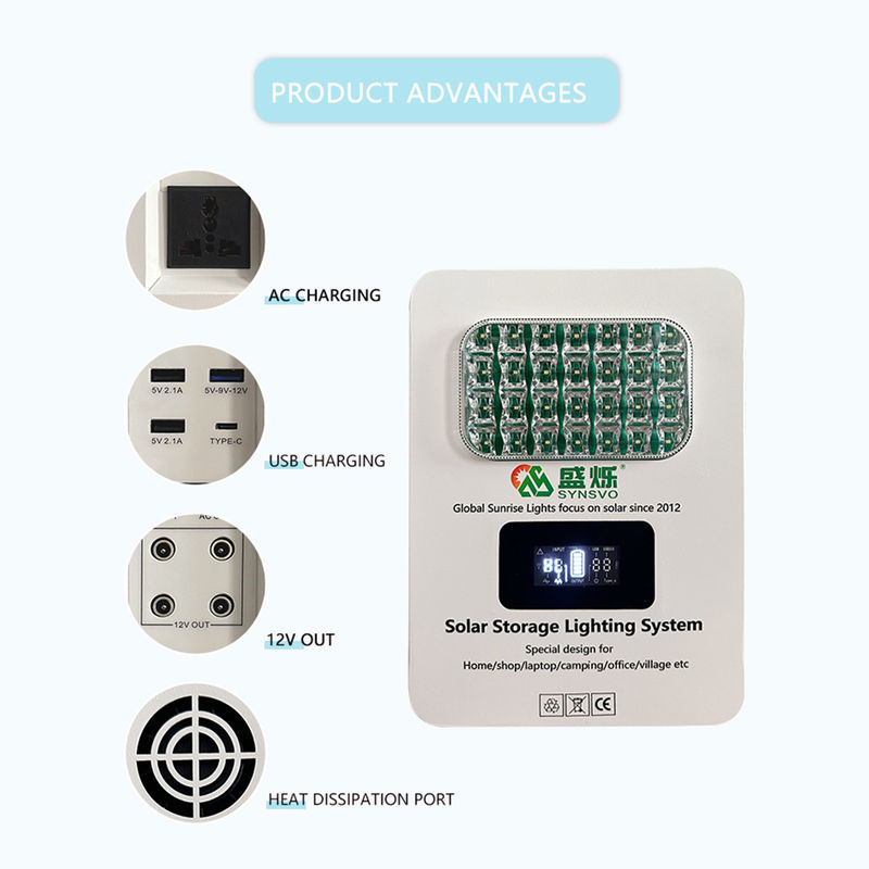 180W/300W Güneş Paneli Enerji Sistemi IP65 Bağlantı Kutusu Şebekeden Dışarı Hibrit Güneş Inverteri