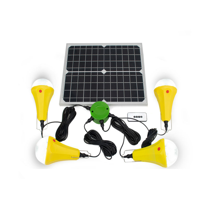 4PCS Güneş Enerjisi Işığı Anahtar ve 25W Mono Güneş Paneli