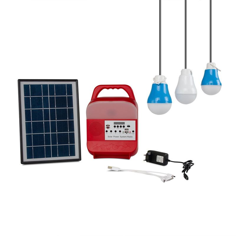 Elektrik Kesintisi İçin OEM Gece Pazarı Durak Solar Şarj Edilebilir Işık