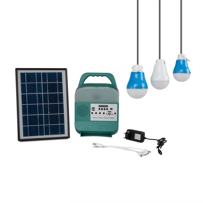 Elektrik Kesintisi İçin OEM Gece Pazarı Durak Solar Şarj Edilebilir Işık