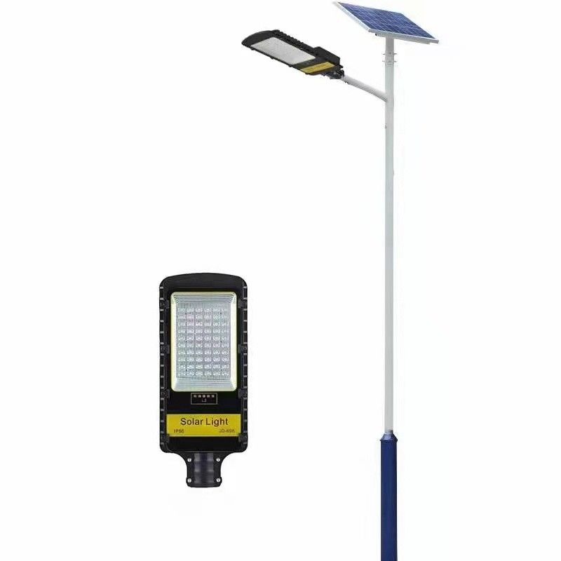 Hepsi 2 Solar Sokak Lambası 60W 80W Solar LED Yol Lambaları Yarı Güneş Sokak Lambası