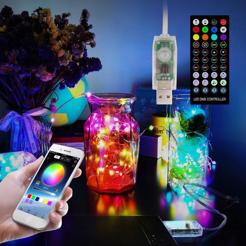 6V Güneş Enerjili Dekoratif Fenerler Krom Kaplama Noel Ağacı Dize Işıkları