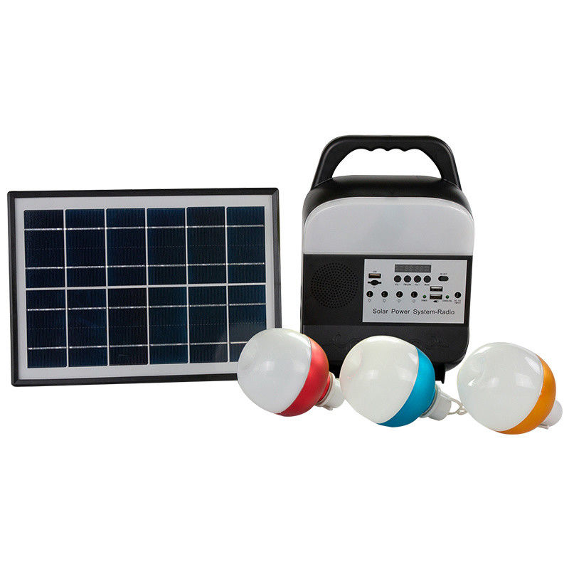 Solar Ev Aydınlatma Sistemi Acil Güç Kaynağı/Kamp Güç Kaynağı/Uzak Alan Solar Aydınlatma ile