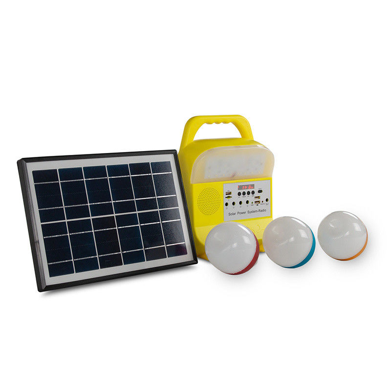 Solar Ev Aydınlatma Sistemi Acil Güç Kaynağı/Kamp Güç Kaynağı/Uzak Alan Solar Aydınlatma ile
