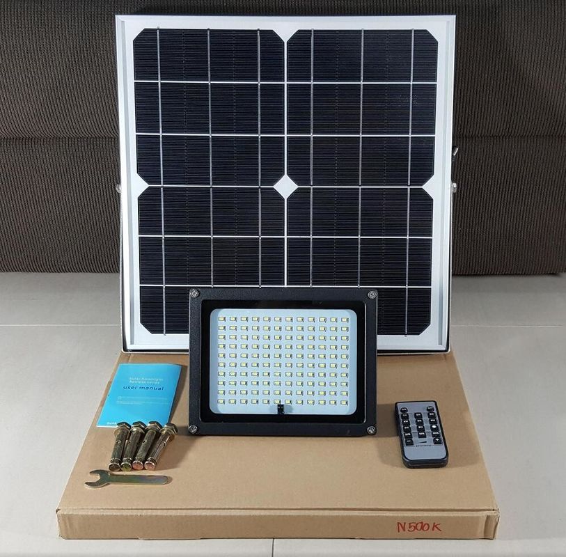100W Jd-8840 Solar Sel Işık Bahçe Soğuk Beyaz 8PCS LED Enerji Tasarruflu Güneş