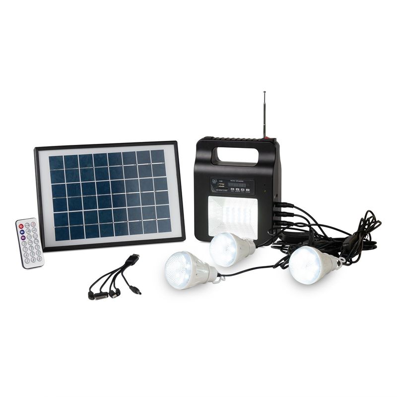 Cep Telefonu Şarj Cihazı ile Elektrik Kesintisi 5 Watt Solar Acil Işıklar