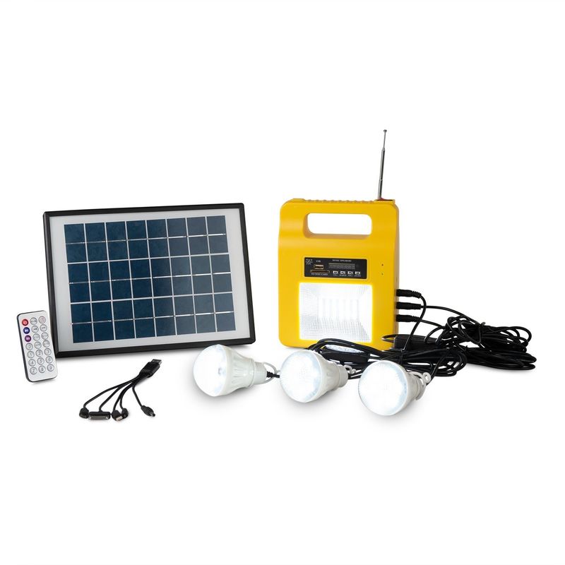 Cep Telefonu Şarj Cihazı ile Elektrik Kesintisi 5 Watt Solar Acil Işıklar