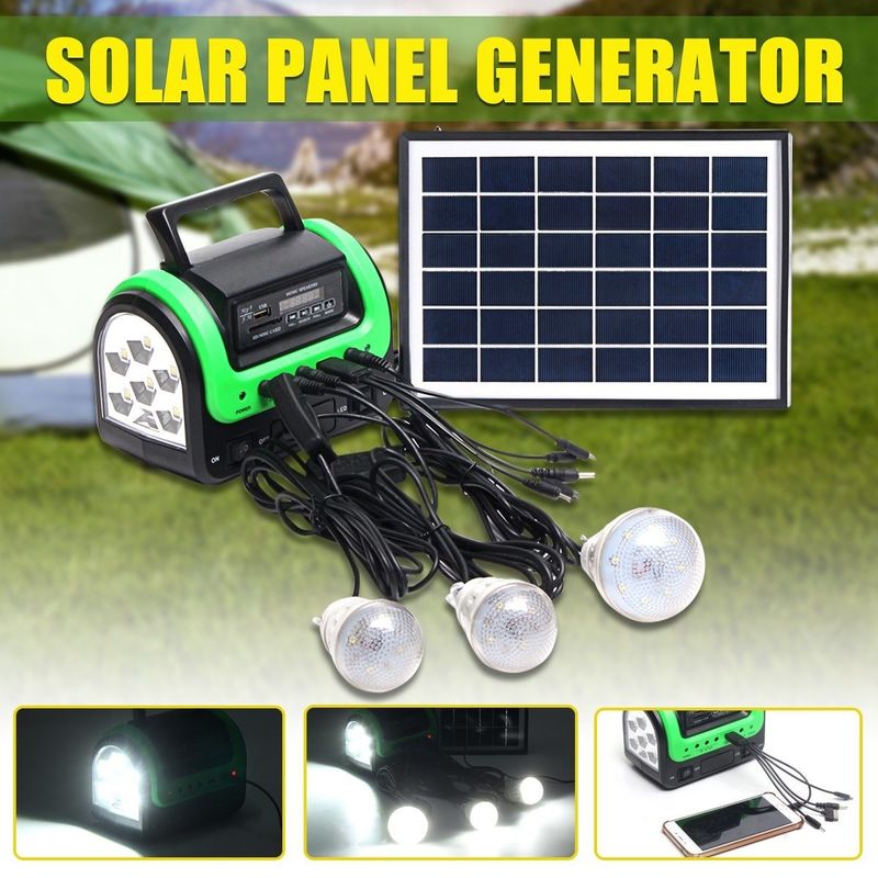 Orijinal Güç Çözümü Solar Ev Santrali, Ucuz Güneş Işıkları ile Yeni Mini Solar Ev Sistemi