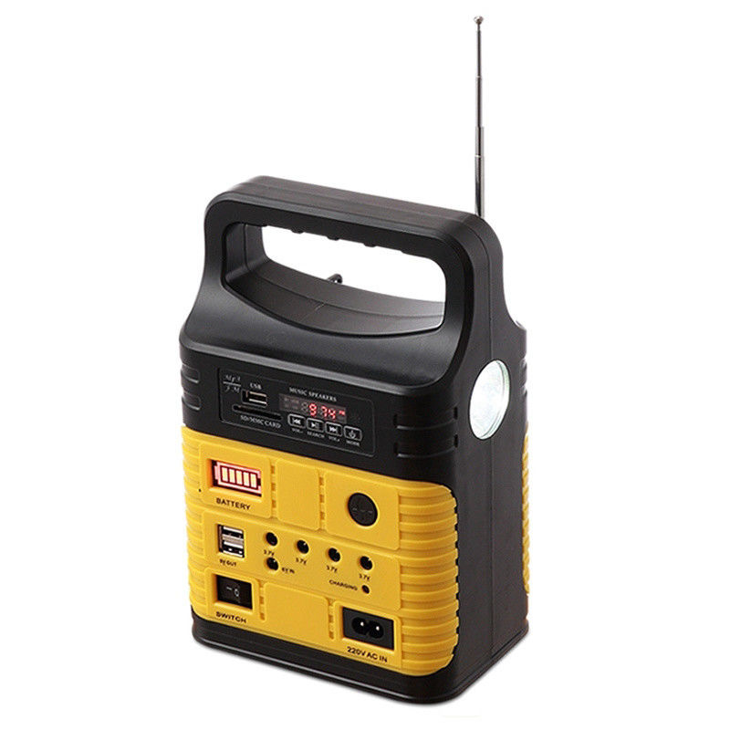10W Solar Lamba Solar FM Radyo Solar İç Mekan Aydınlatma 3790 Küresel Gündoğumu Işıkları