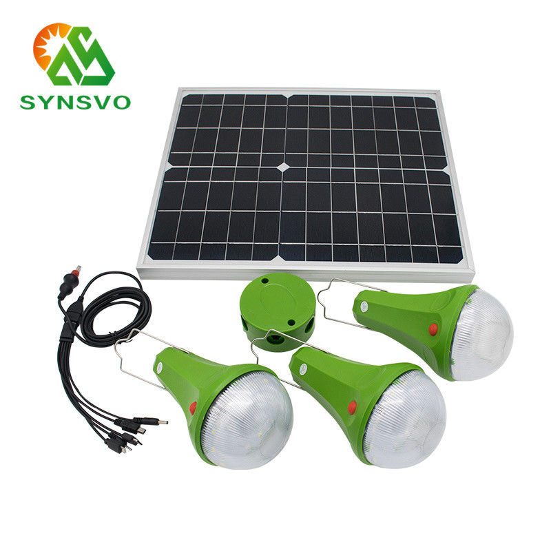 Dış Mekan Işıkları için TUV BV 9W Güneş Paneli Kapalı Izgara Sistemi Güneş Kiti