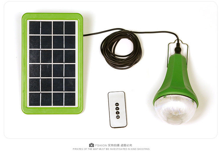 Global Sunrise 6W 6V Güneş Paneli Led Işık Kiti 11 Saat - 30 Saat Çalışma Süresi