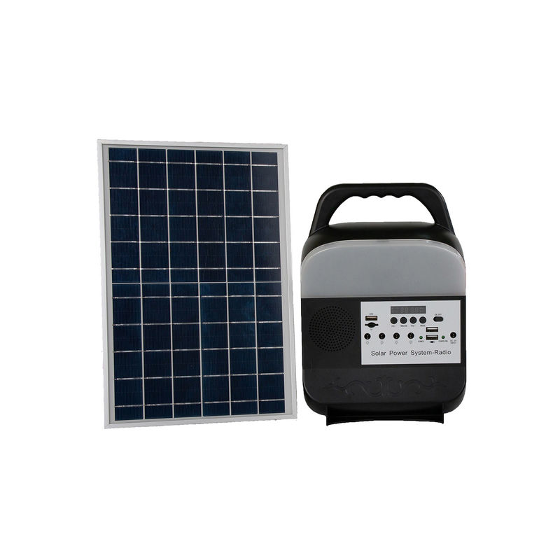 Bluetooth Radyolu 8-10Hrs Solar Bahçe Işığı, Ev İçin Saf Beyaz Solar Led Işıklar
