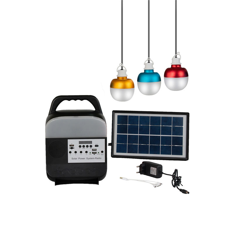Solar Şarj Edilebilir Led Ampul Acil Lamba Ampullü Güneş Enerjisi Paneli Güneş Işıkları Kapalı Ampul Seti