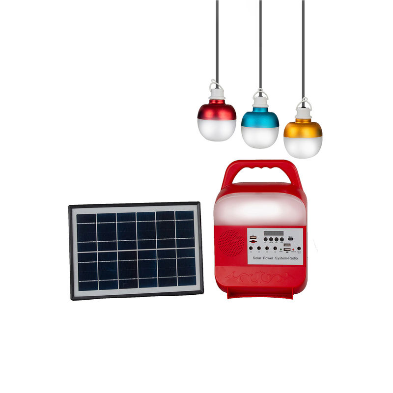 Geziler için 15 Volt 5W * 3PCS Gece Pazarı Taşınabilir Güneş Ampulleri