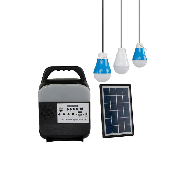 15 Saat Güneş Enerjili LED Işıklar Ev İçin 5W Taşınabilir Güneş Işıkları