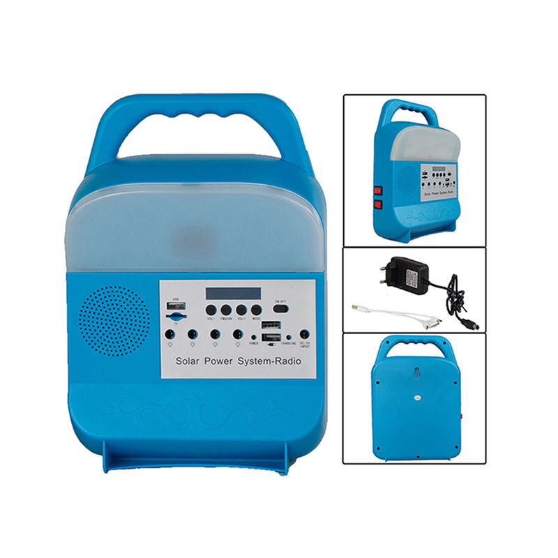 IP65 Saf Beyaz 3 ADET Ampuller Güneş Paneli Led Işık Kiti 49.5cm*40.5cm*46cm