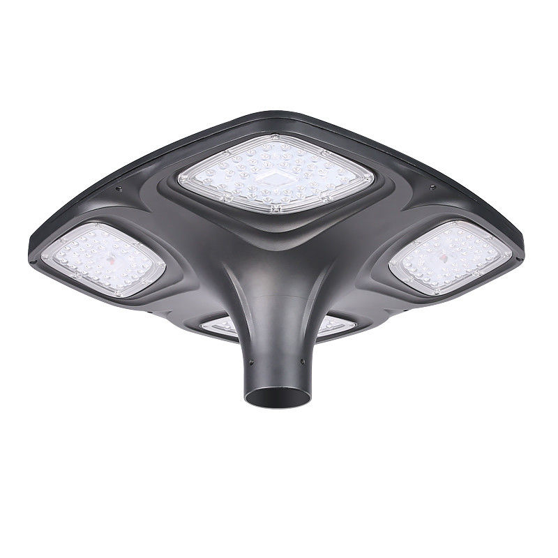 IP65 Dökme Alüminyum Güneş Sokak Lambası Hepsi Bir Arada 40W UFO Solar Bahçe Işıkları