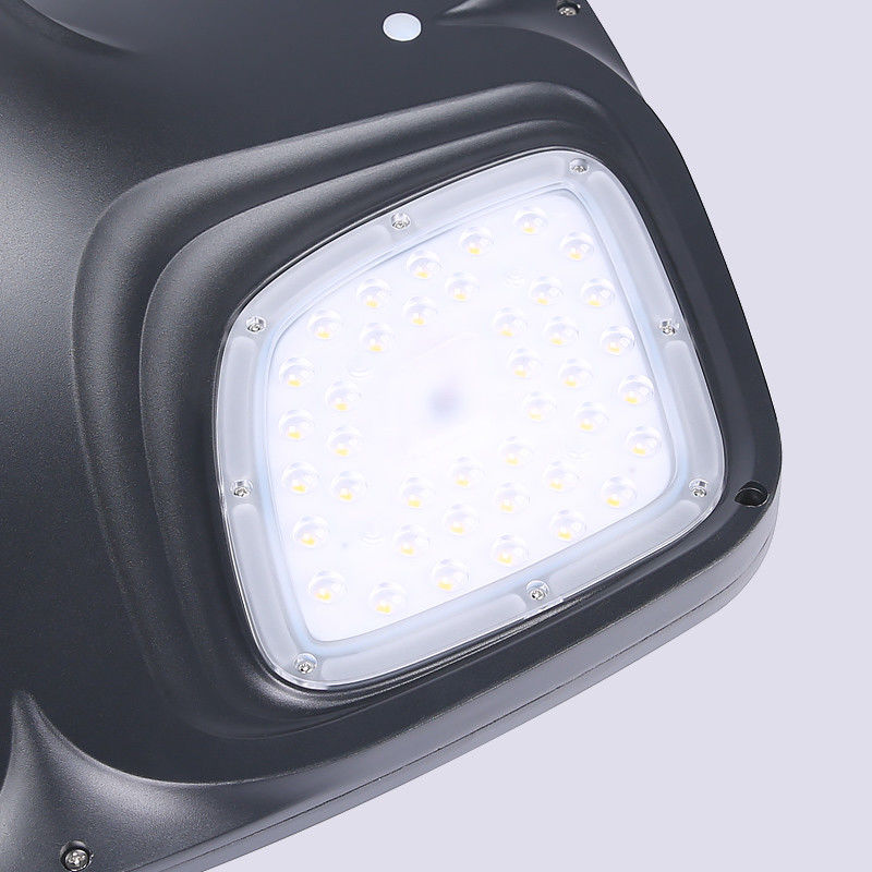 IP65 Dökme Alüminyum Güneş Sokak Lambası Hepsi Bir Arada 40W UFO Solar Bahçe Işıkları