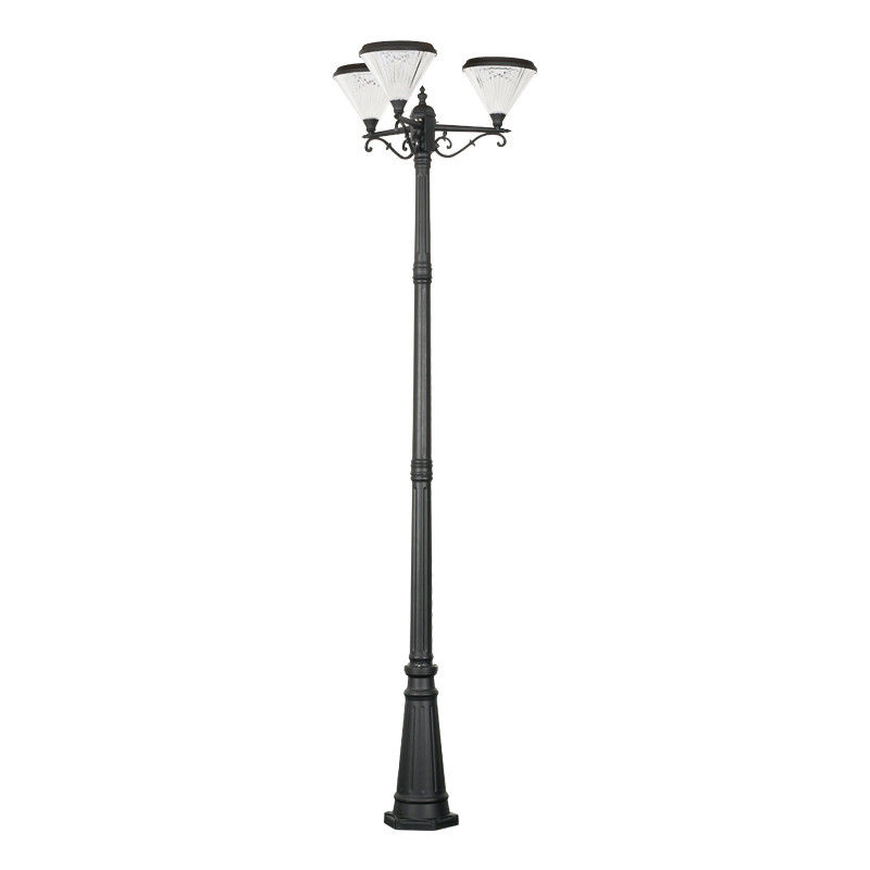 Açık Güneş Led Işıklar IP65 Yol Lambası Kurulumu Kolay Güneş Duvar Işıkları 100/150/200/300 W Sokak Lambaları