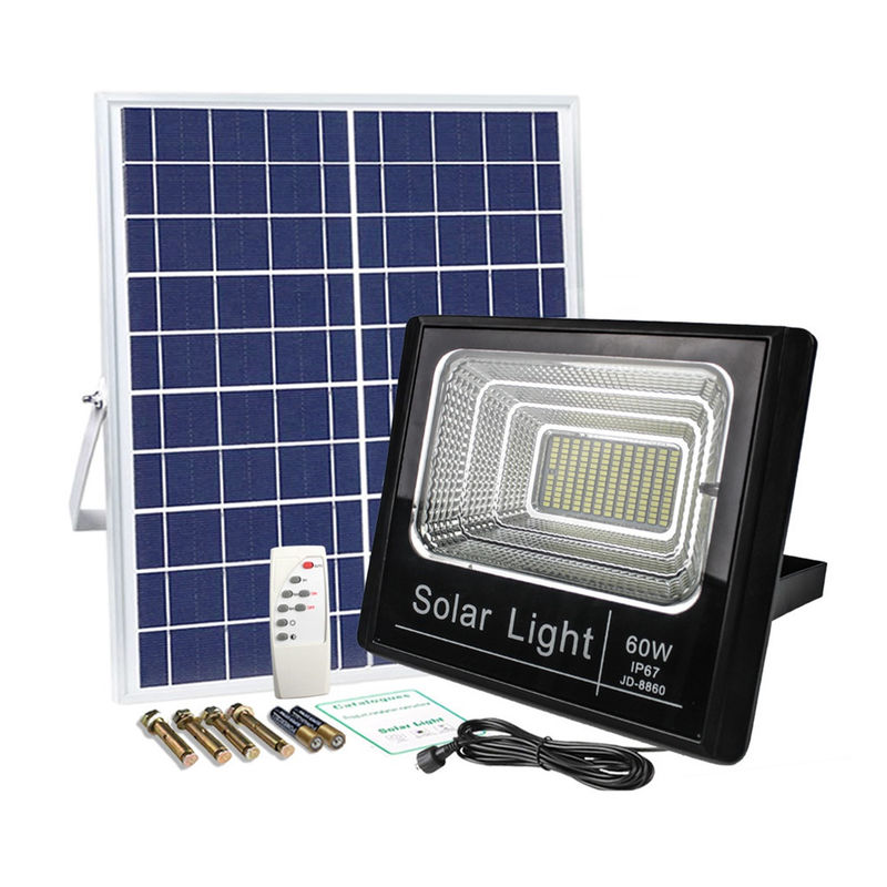 Arka Bahçe için Korozyon Önleyici 45W 100LM / W Güneş Sel Işıkları