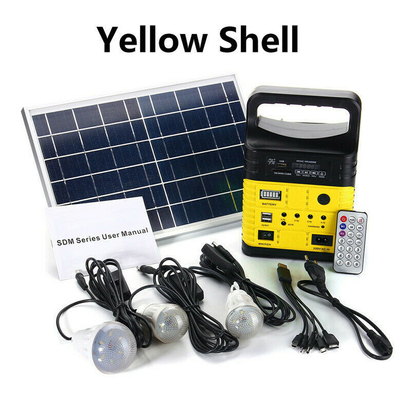 Solar FM Radyo Solar İç Mekan Aydınlatma Küresel Gündoğumu Işıkları Solar Radyo Solar Panel Sistemi