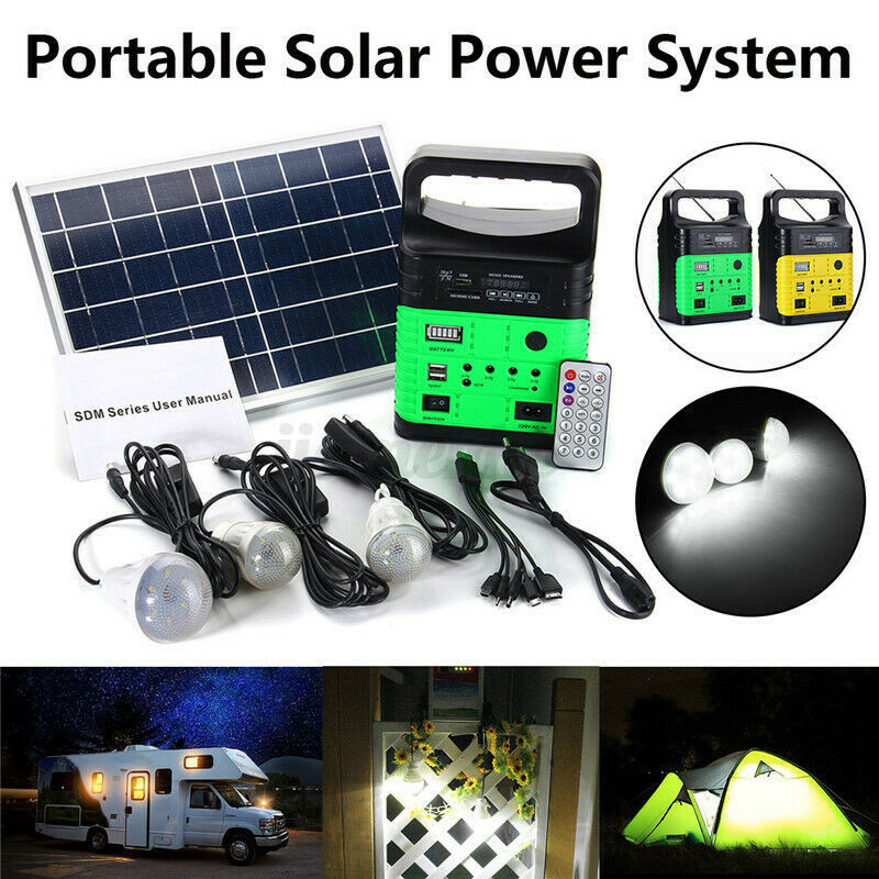Solar FM Radyo Solar İç Mekan Aydınlatma Küresel Gündoğumu Işıkları Solar Radyo Solar Panel Sistemi