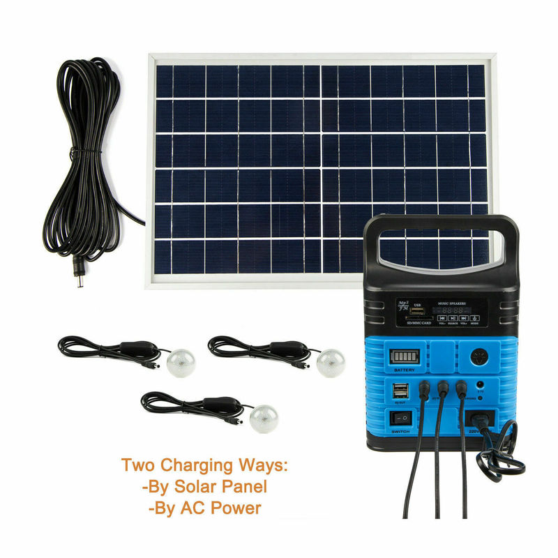 Solar FM Radyo Solar İç Mekan Aydınlatma Küresel Gündoğumu Işıkları Solar Radyo Solar Panel Sistemi