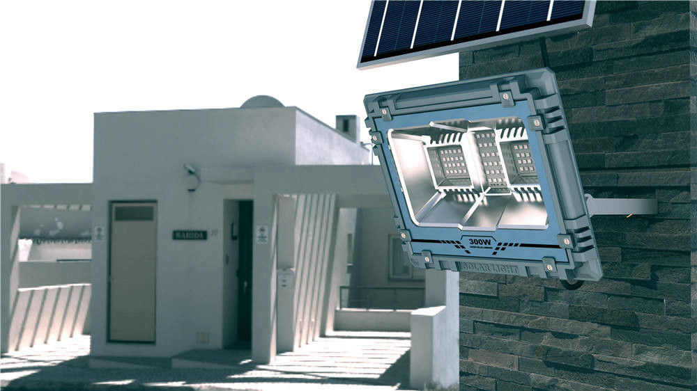 Yüksek Lümenli AW Solar Led Sel Işık Güvenlik Işığı 100W 200W 300W 500W 800W