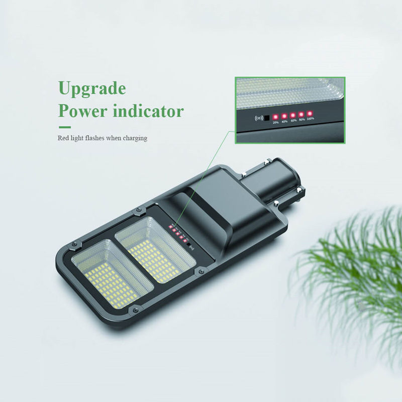 100W Dış Mekan Güneş Sokak Lambası C Tipi Suya Dayanıklı LED Işık