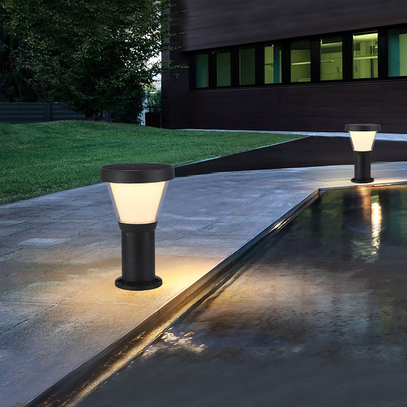 Mono Kristal Silikon 5V Solar Bahçe Işık Dekoratif Hepsi Bir Arada Park Lambaları