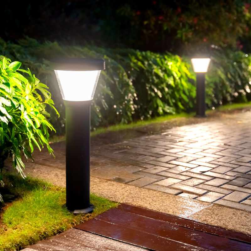 Mono Kristal Silikon 5V Solar Bahçe Işık Dekoratif Hepsi Bir Arada Park Lambaları