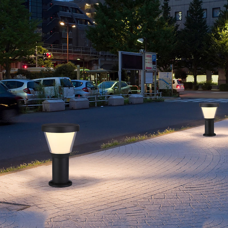 Mono Kristal Silikon 5V Solar Bahçe Işık Dekoratif Hepsi Bir Arada Park Lambaları