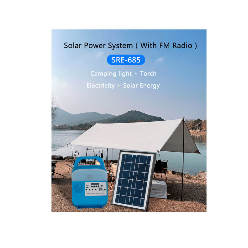 Taşınabilir Ev Kullanımı Küçük Güneş LED Işık Güneş Sistemi Enerji Ev Güneş Aydınlatma Kitleri