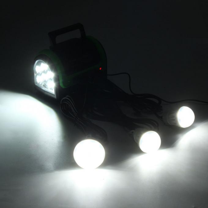 New Portable Solar Lamp with 3 LED Solar Lamp with Mobile Charge 5W 6V Solar Light