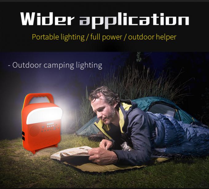 10W off Grid Solar Power System with FM Radio Phone Charging Solar Lighting System