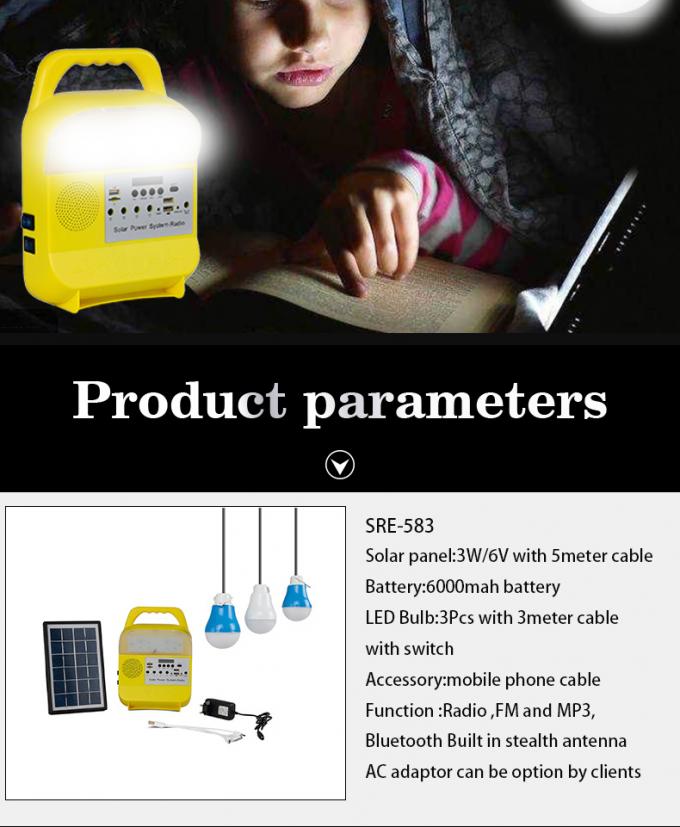 Portable Solar Lighting Kits, Solar Panels for Home Solar Power Generation Systems