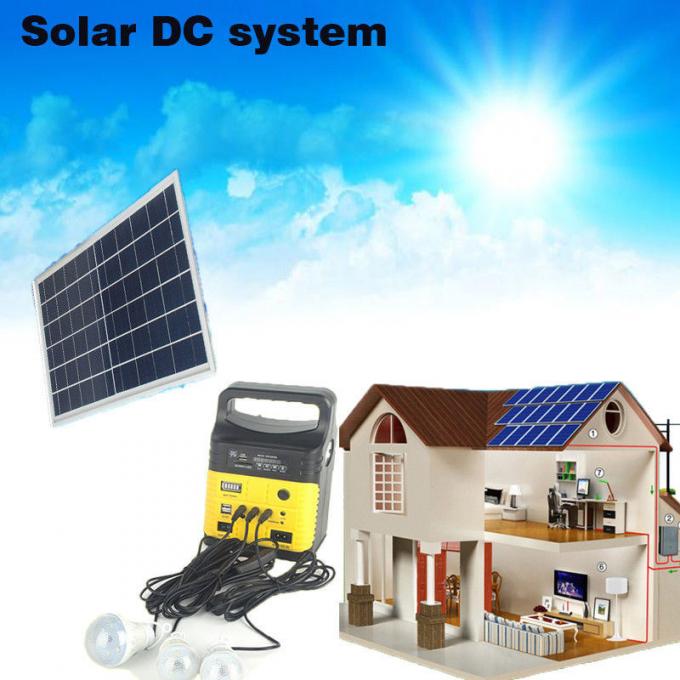 Solar FM Radyo Solar Kit Kapalı Izgara Güneş Sistemi 10W Solar Ev Işık Kiti Küresel Gündoğumu Işıkları 8